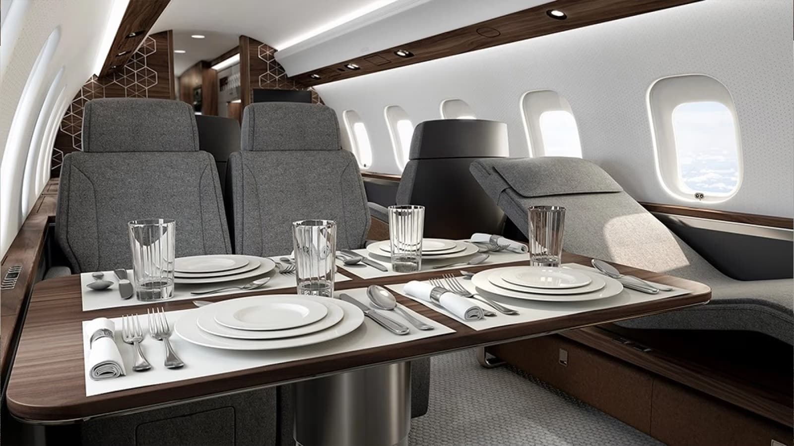 Global 6500 Innenraum