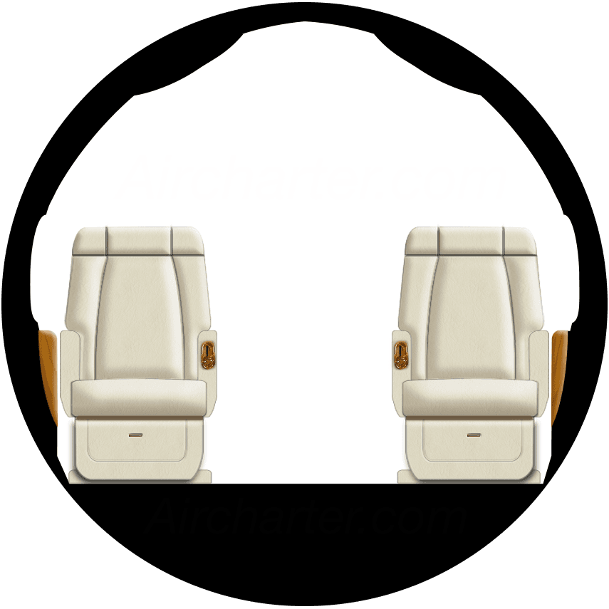 Falcon 900 EX Kabine