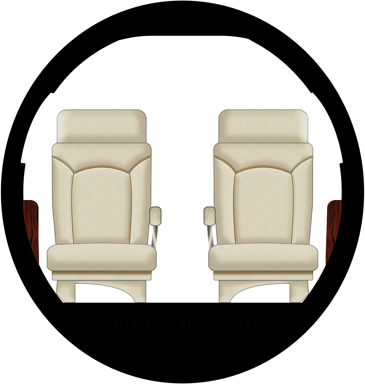 Learjet 24 Cabina