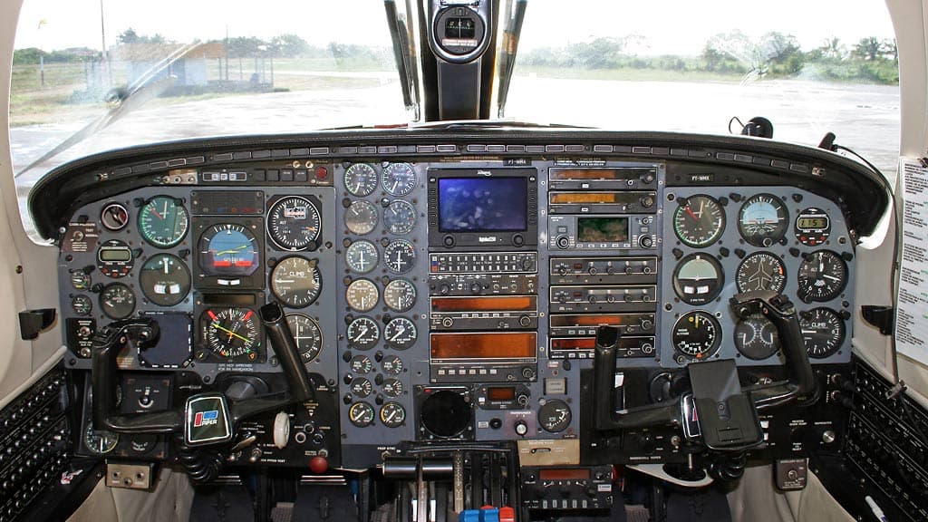 PA-31T Cheyenne I Cockpit