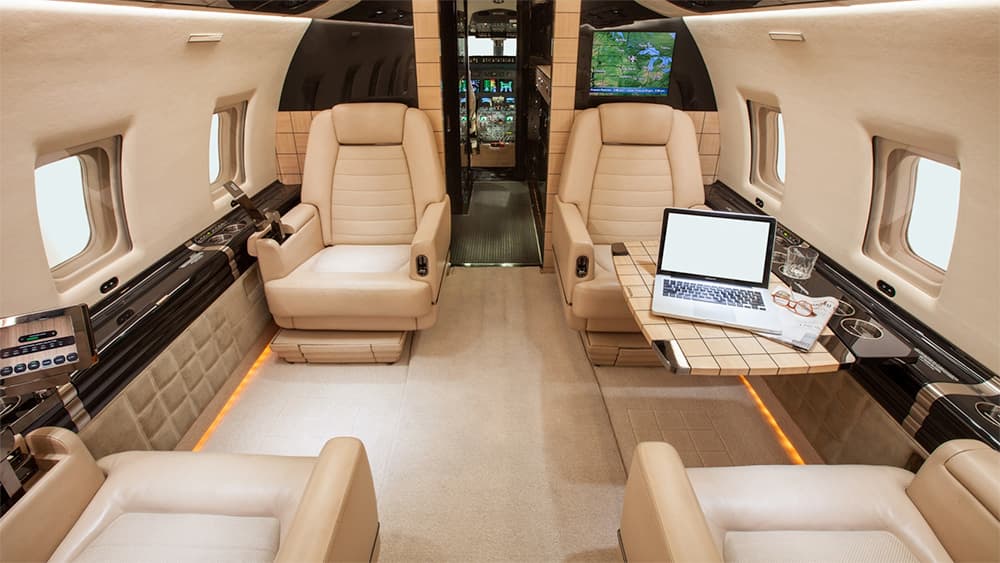 Challenger 604 Interior