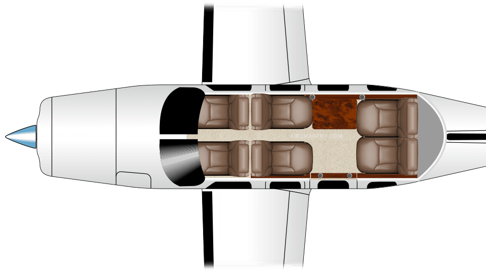 Plan de cabine du PA-46R-350 Matrix