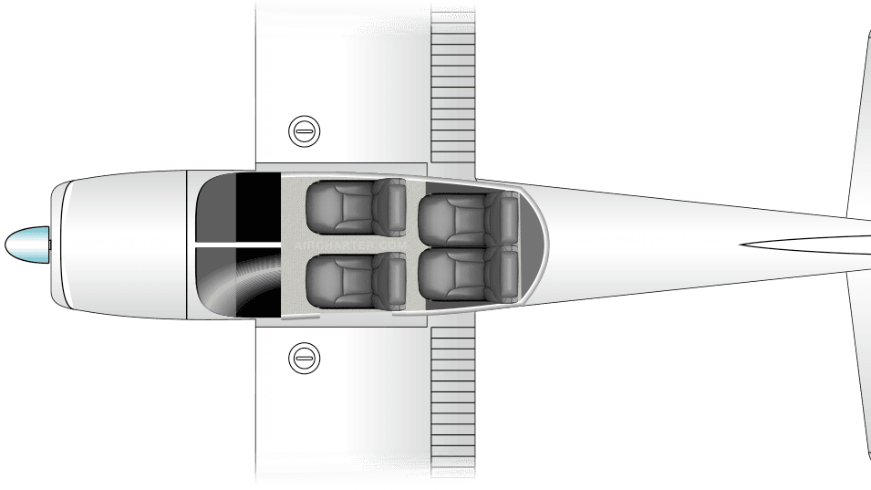 Plan de cabine du CE-210