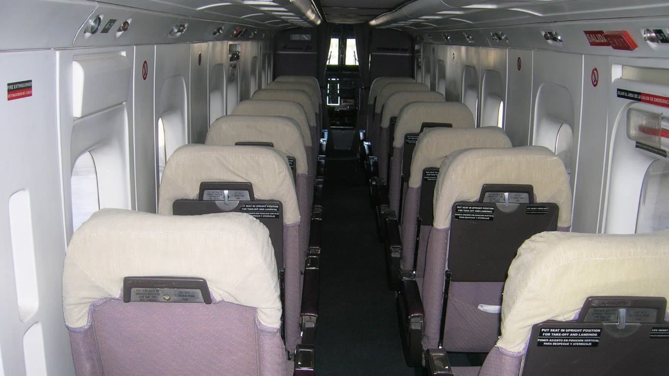 228 Turboprop Interior