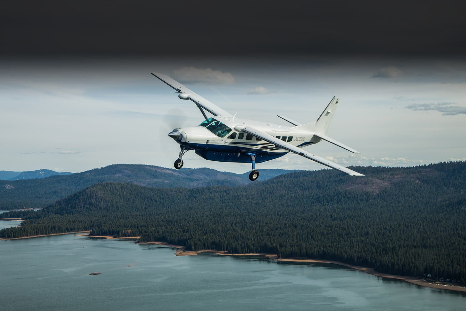 Grand Caravan 208B en vol