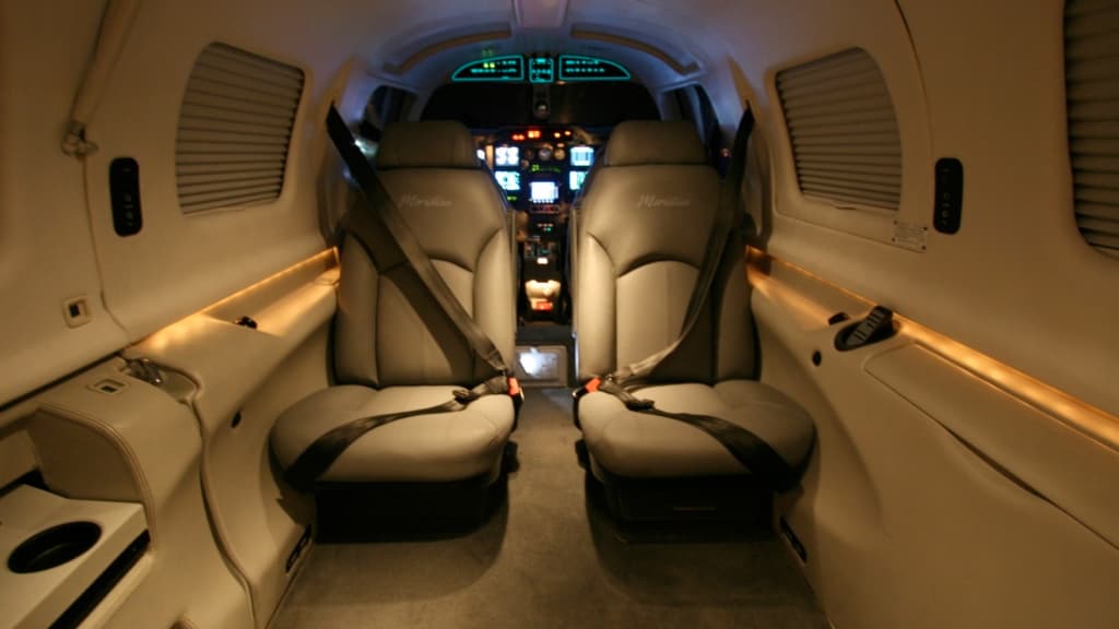 PA46-500 Meridian Interior