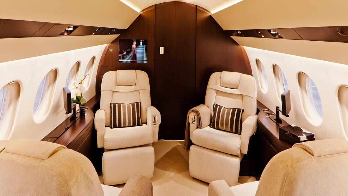Falcon 900EX Easy Innenraum
