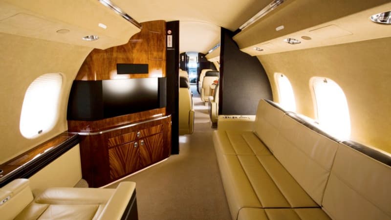 Global Express XRS Innenraum