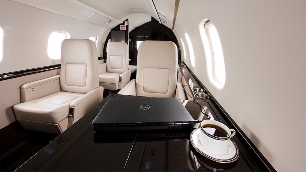 Learjet 60XR Interior
