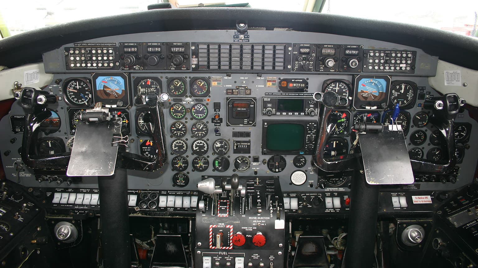 Fairchild Merlin III B Cockpit