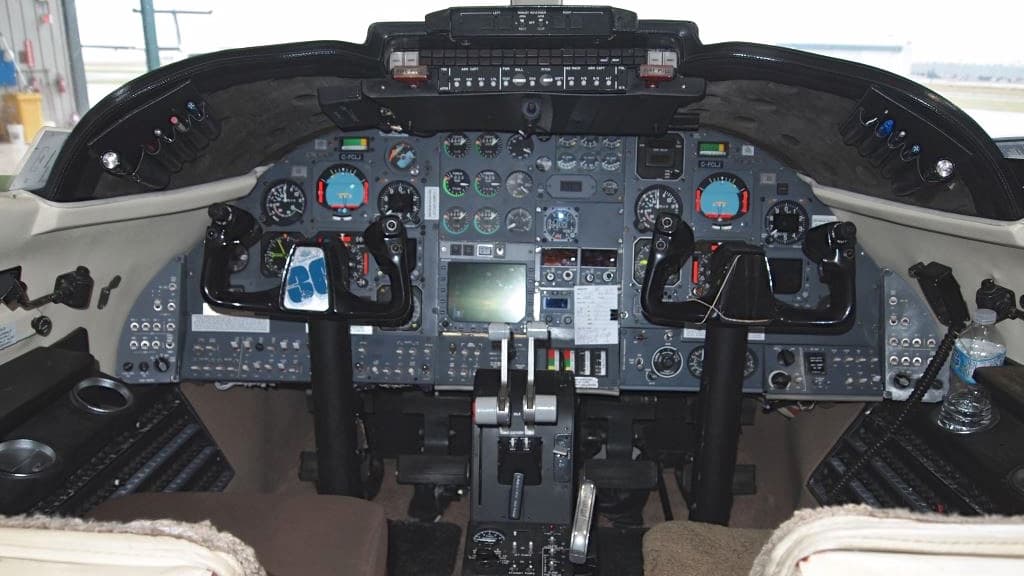 Learjet 36 Cabina de Mando