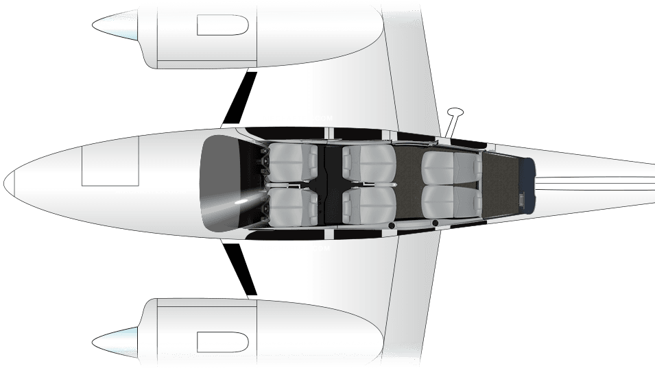 Baron 58 floor plan
