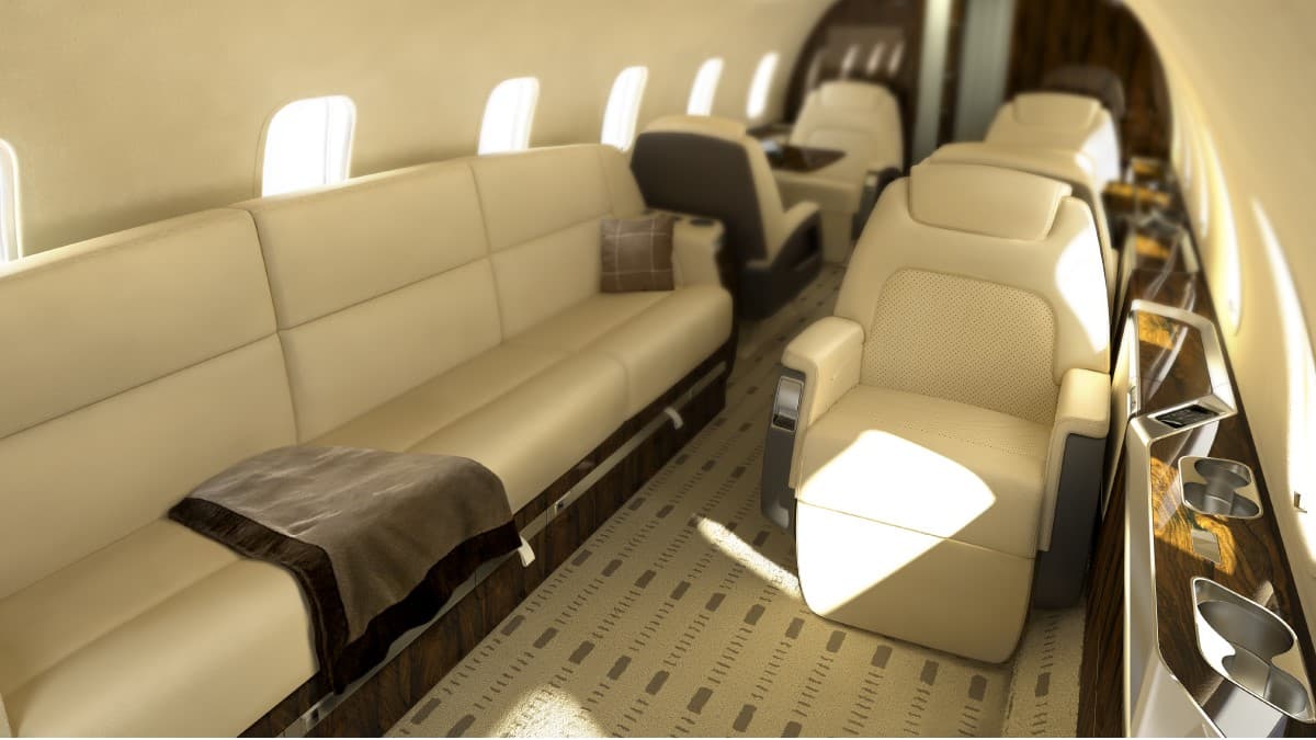Challenger 350 Innenraum