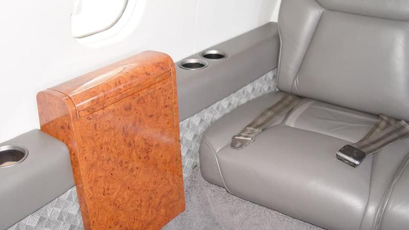 Learjet 25B Interior
