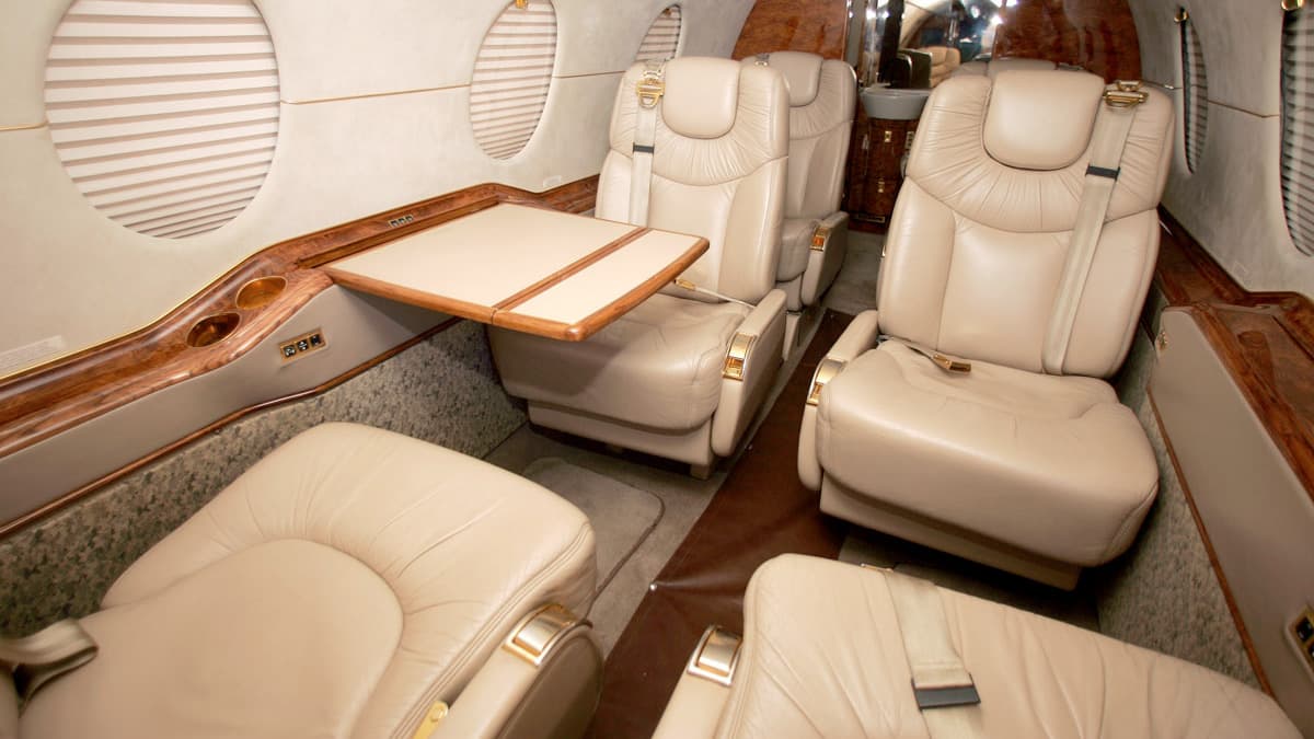 Hawker 400A Interior