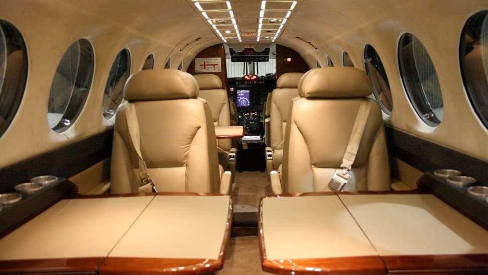 King Air 350i Intérieur