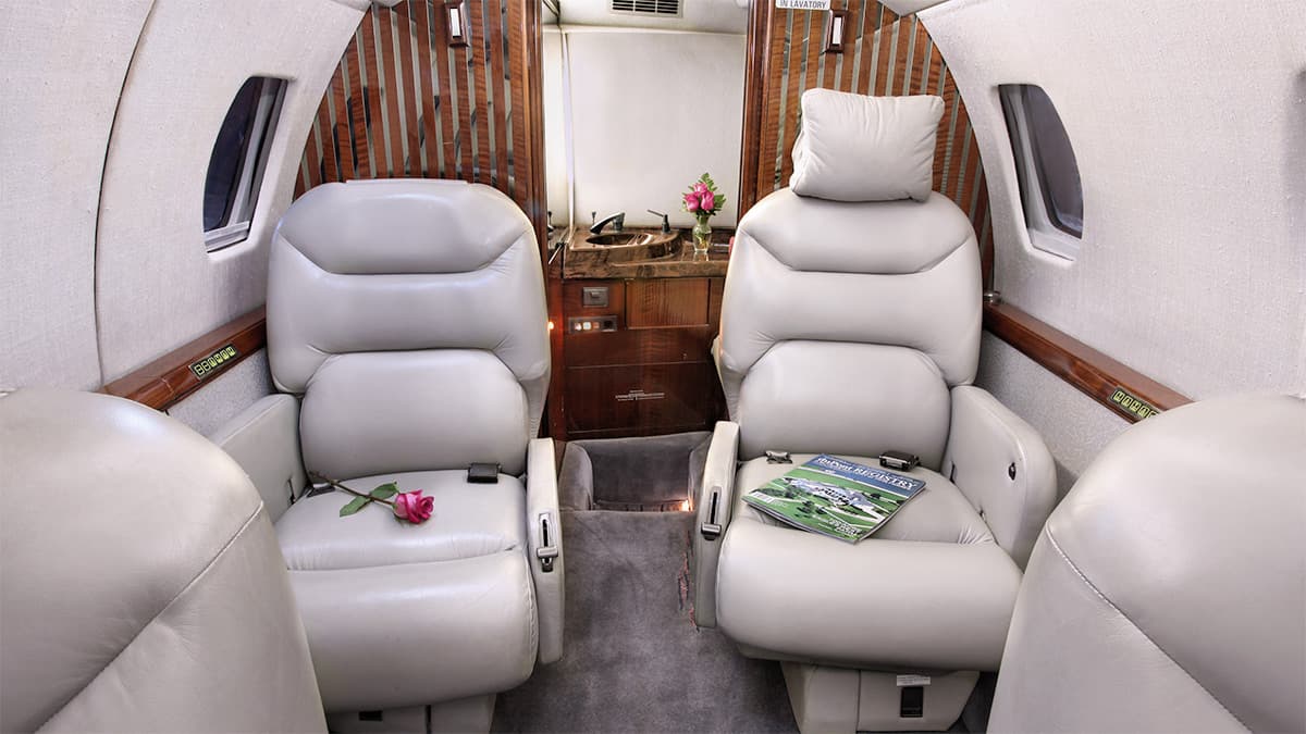 Citation III Innenraum