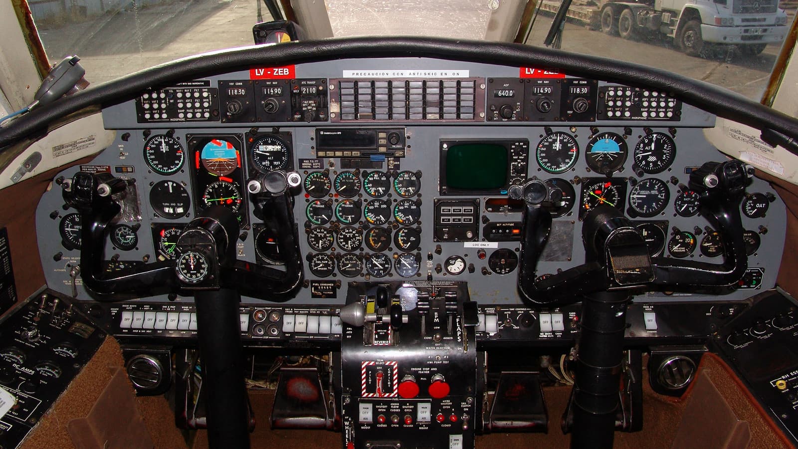 Fairchild Metro II Cockpit