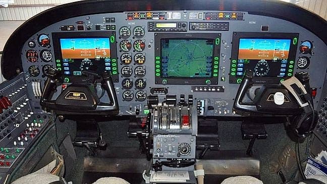 Conquest II CE-441 Cockpit
