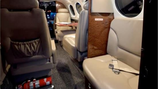 King Air F90 Interior