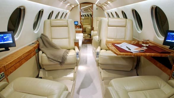 Falcon 50EX Intérieur