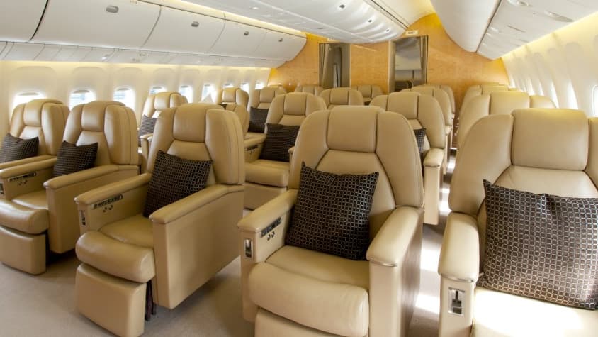 767-200 BBJ Interior