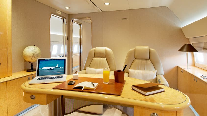 767-200 BBJ Interior