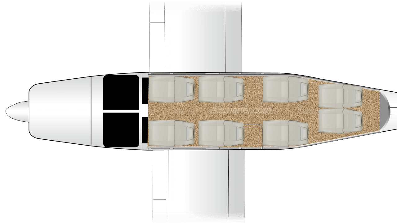 GA8 AIRVAN floor plan