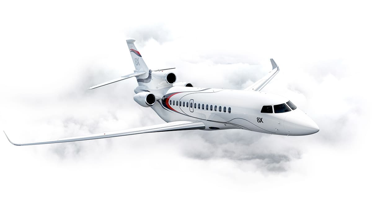 Falcon 8X Exterior