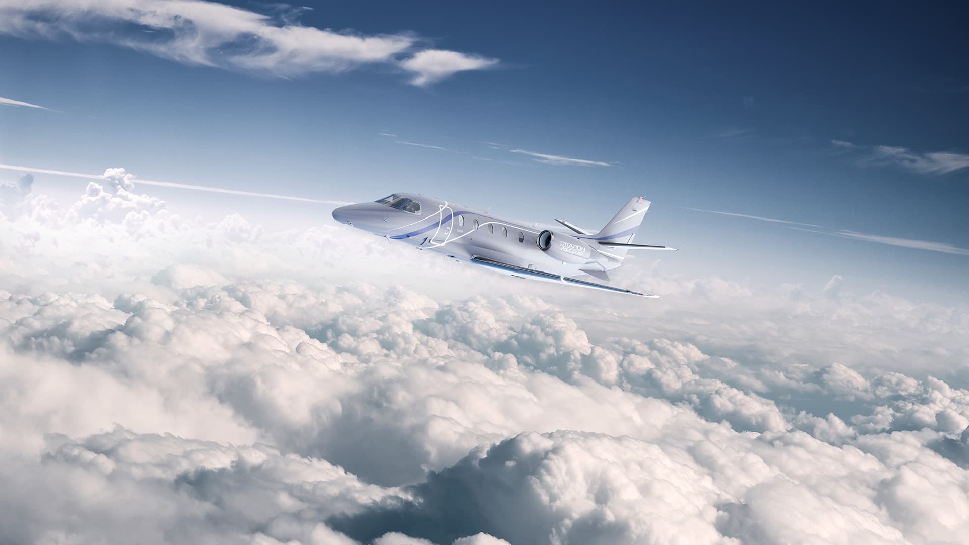 Citation Ascend im Flug
