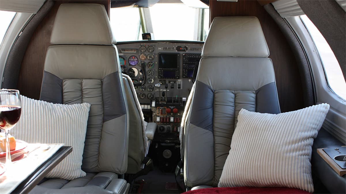 Fairchild Merlin III Interior