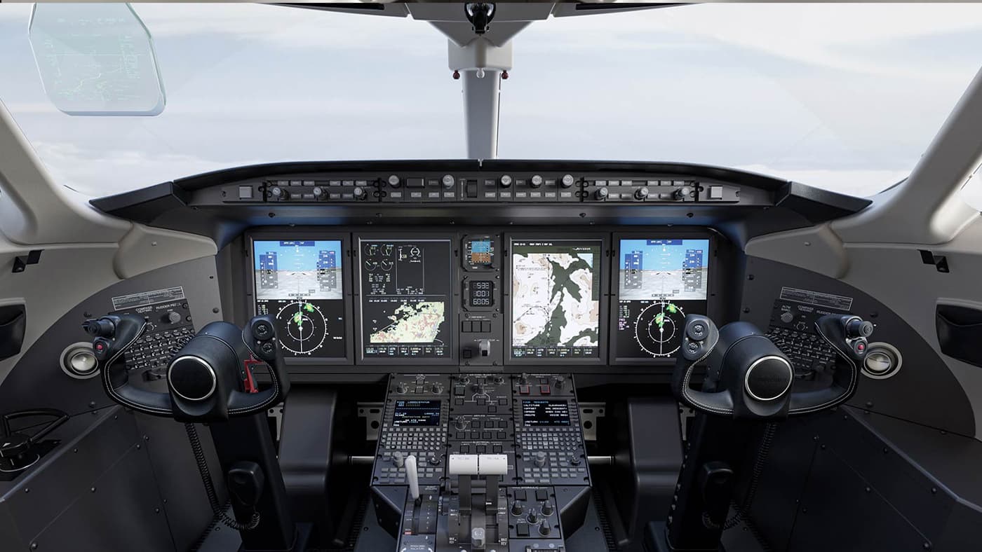 Challenger 350 Cockpit