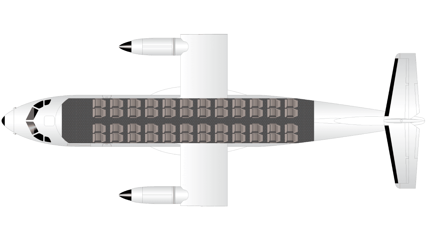 ATR 42-320 floor plan