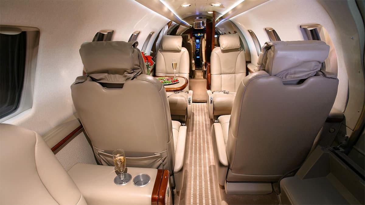 Citation CJ1 en vol
