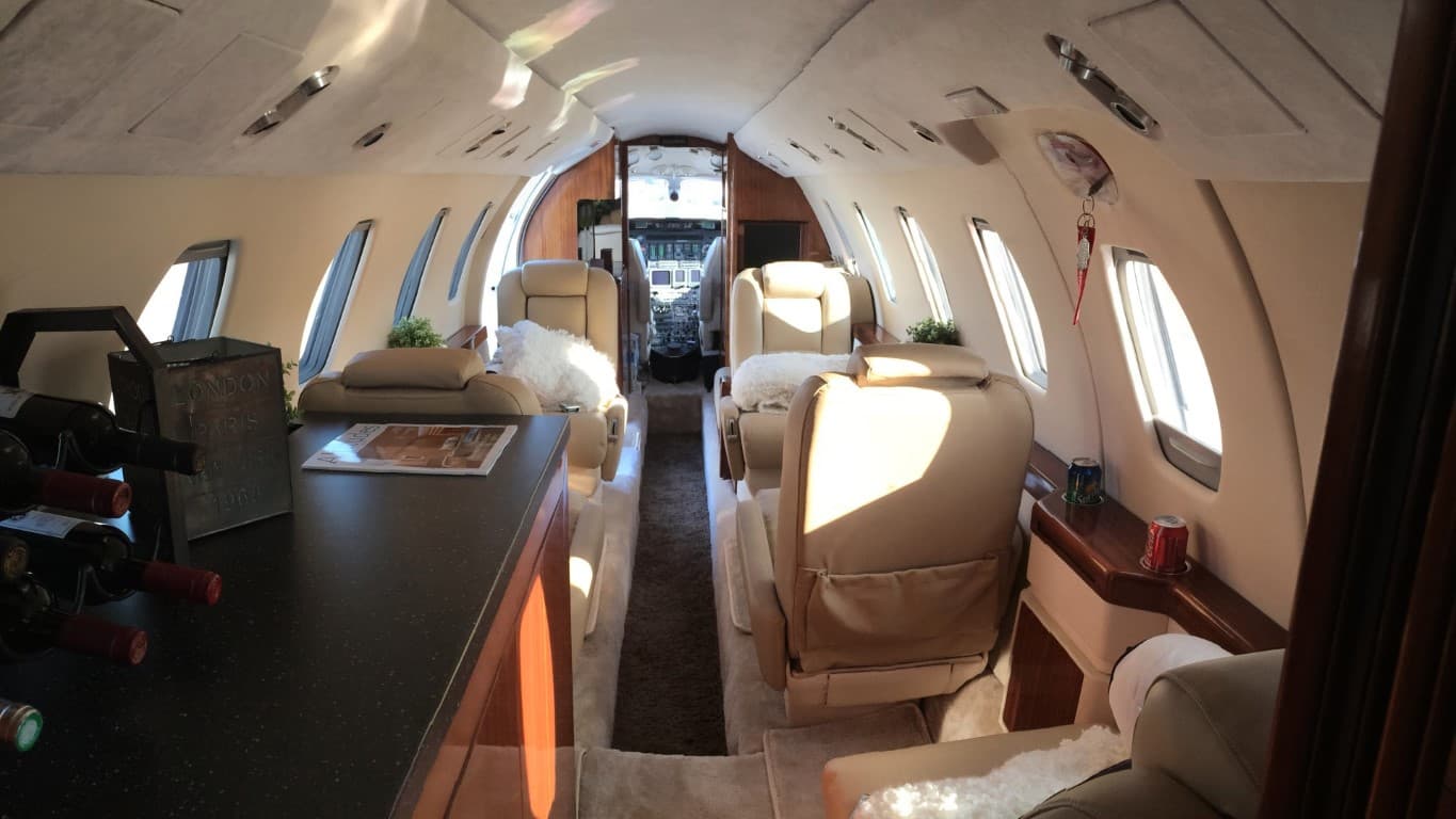 CITATION VI in flight