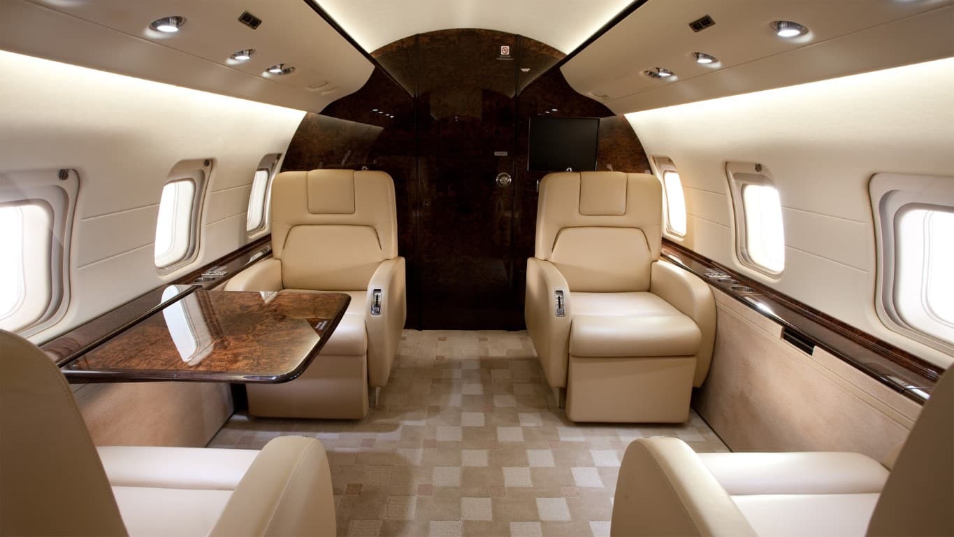 Challenger 850 Innenraum