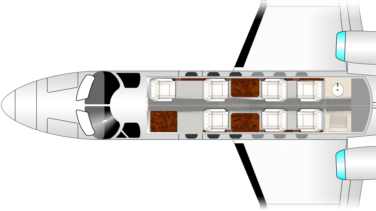 Citation Bravo Grundriss