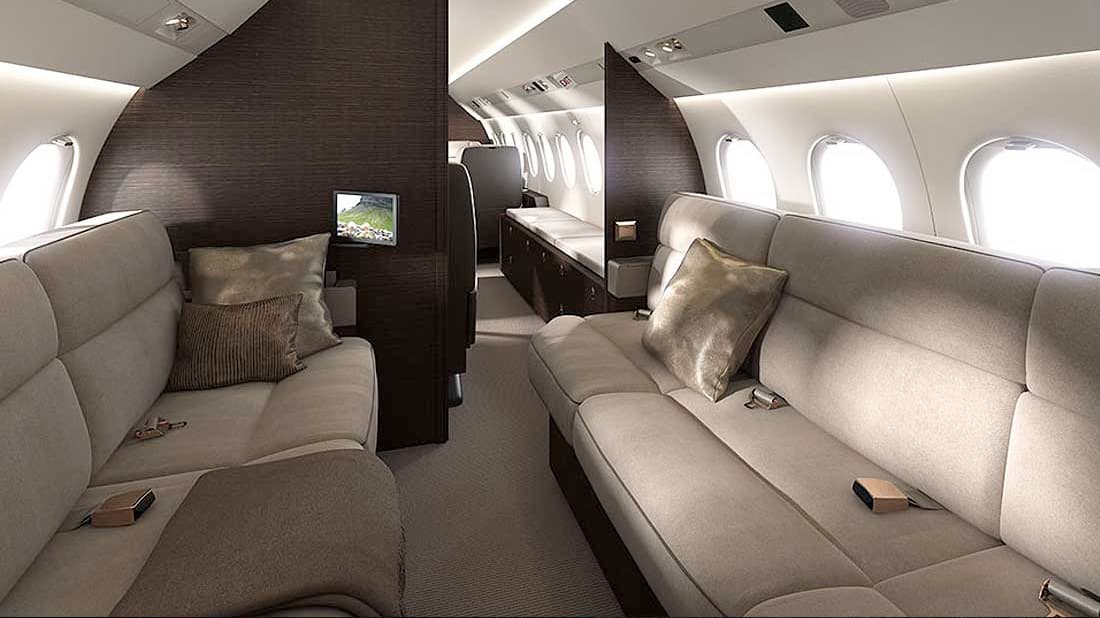 Falcon 900 EX Innenraum
