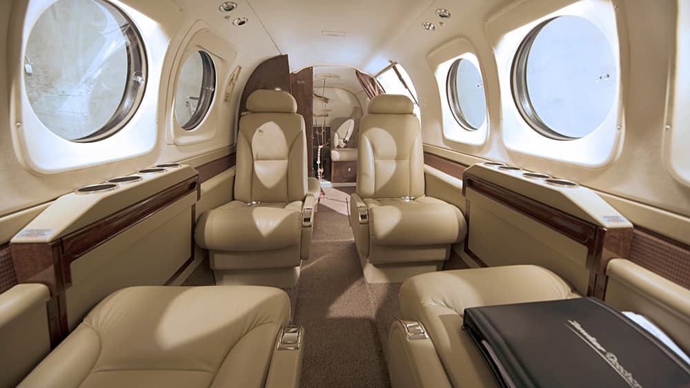 King Air C90GTi Interior