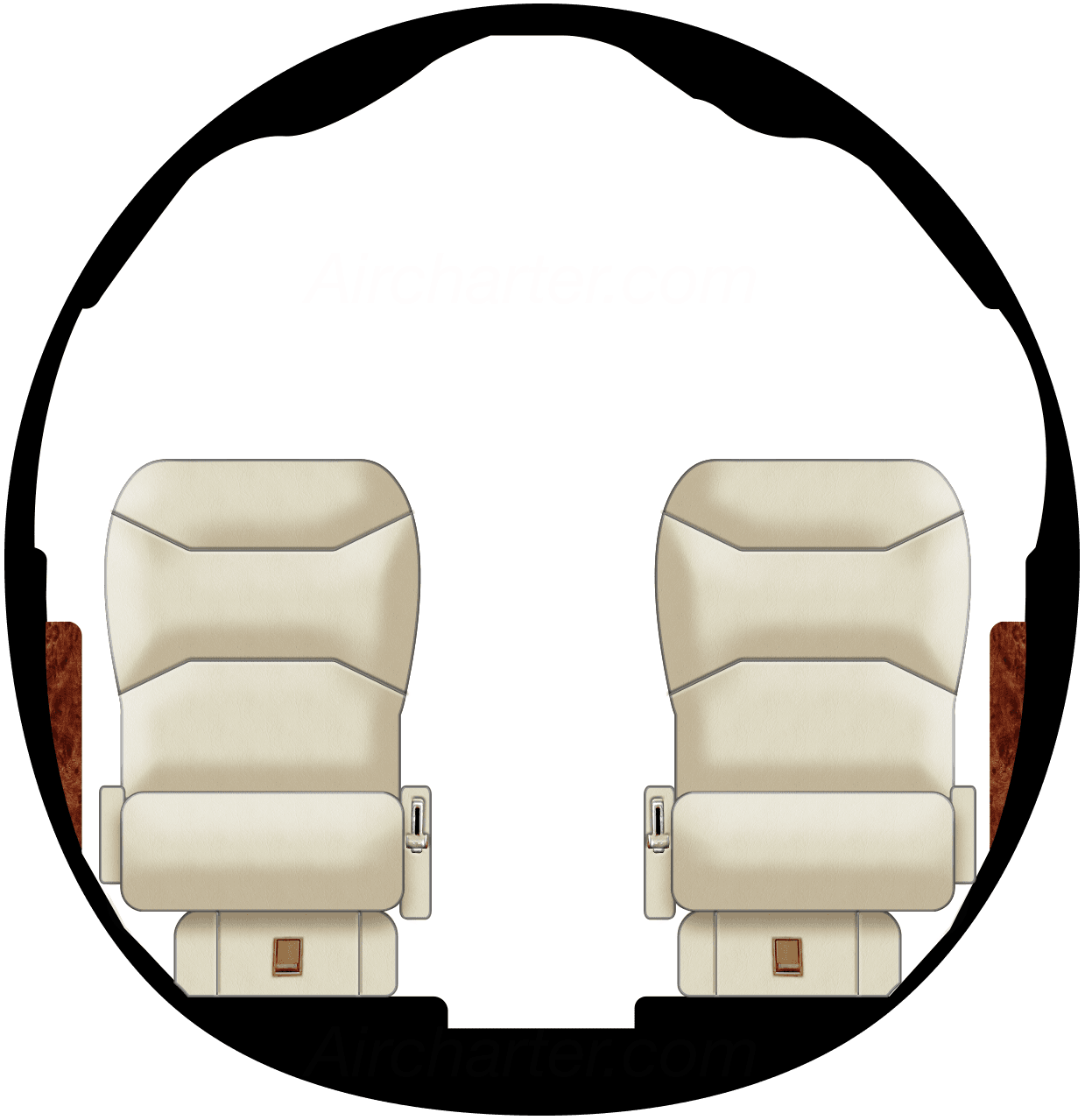 Citation VII Cabina
