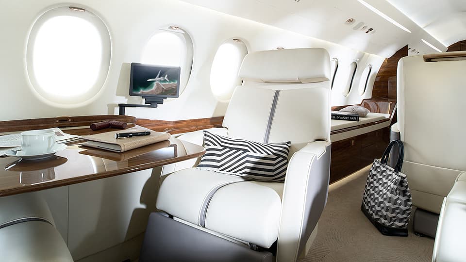 Falcon 7X Interior