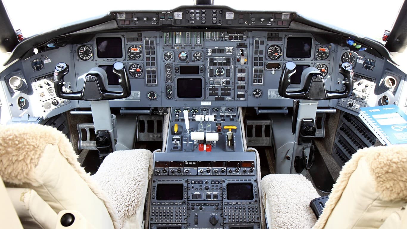 Challenger 601 Cockpit