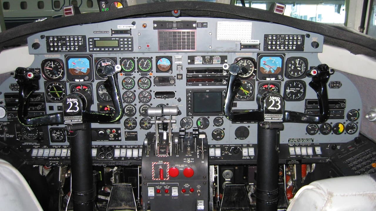 Fairchild Metro 23 Cockpit
