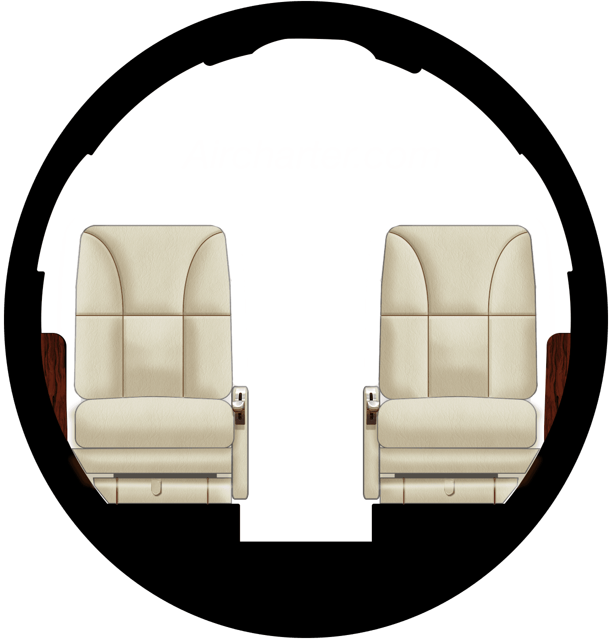 Citation II Kabine