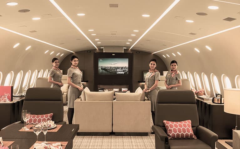 787-8 VIP Interior
