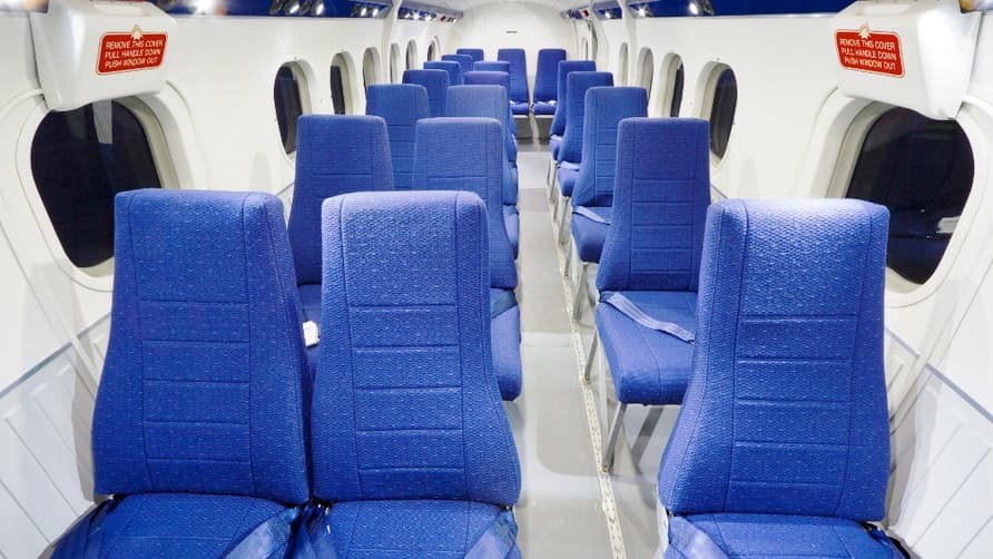 DHC-6 Twin Otter-300 Intérieur