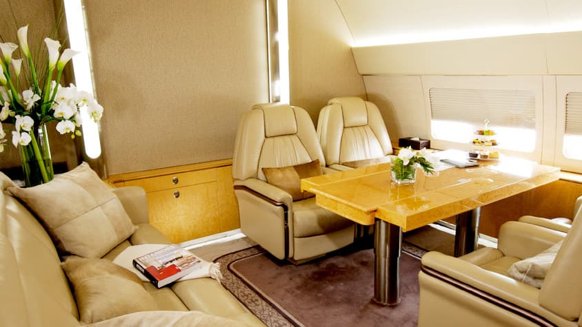 767-200 BBJ Interior