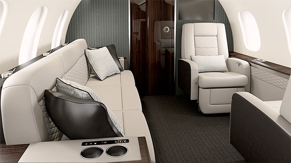 Global 6000 Innenraum