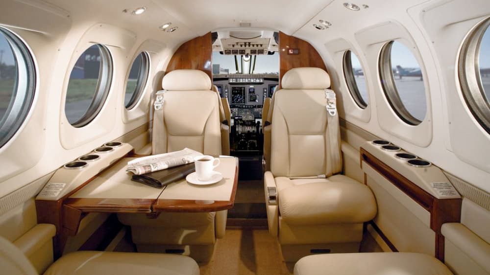 King Air 90 Intérieur